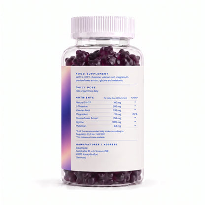 Sleep Gummies – 60 Gummies - Mixed berry flavor